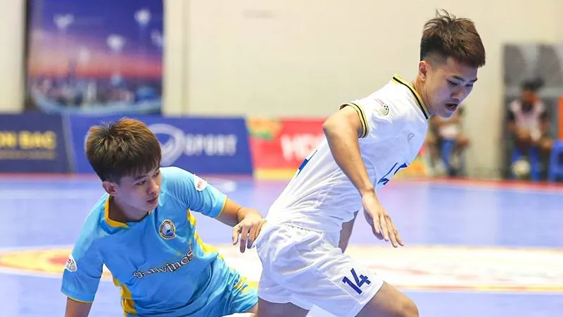 Thái Sơn Bắc bị Khánh Hòa cầm hòa đáng tiếc. ẢNH: ANH TRẦN 