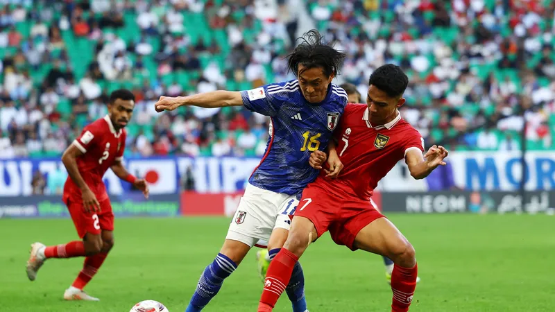 Indonesia gặp lại Nhật Bản tại vòng loại thứ 3 World Cup 2026 - khu vực châu Á. ẢNH: AP 