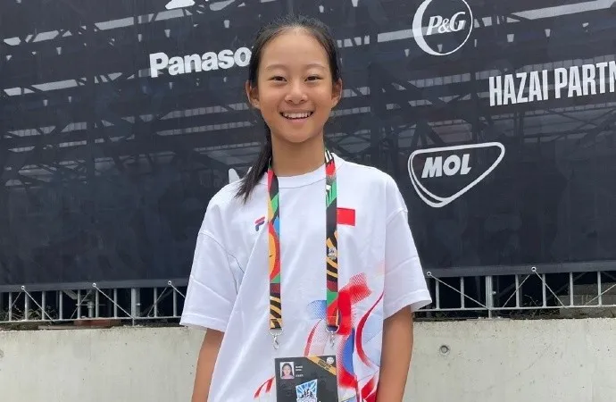 Zheng Haohao của đội tuyển trượt ván Trung Quốc là VĐV nhỏ tuổi nhất tham dự Olympic Paris 2024. 