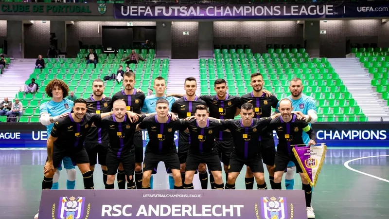 Anderlecht là CLB thường xuyên tham dự UEFA Futsal Champions League. 