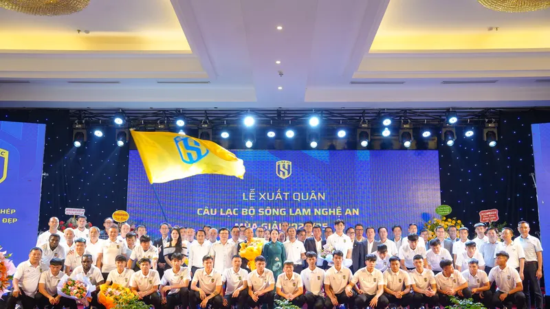 SLNA quyết tâm tạo ra bước đột phá về thành tích tại mùa giải 2024-2025. ẢNH: VĂN TRUNG