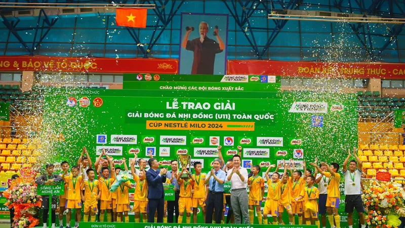 U11 SLNA thất bại trong việc khiếu nại gian lận tuổi tại Giải U11 quốc gia 2024. 
