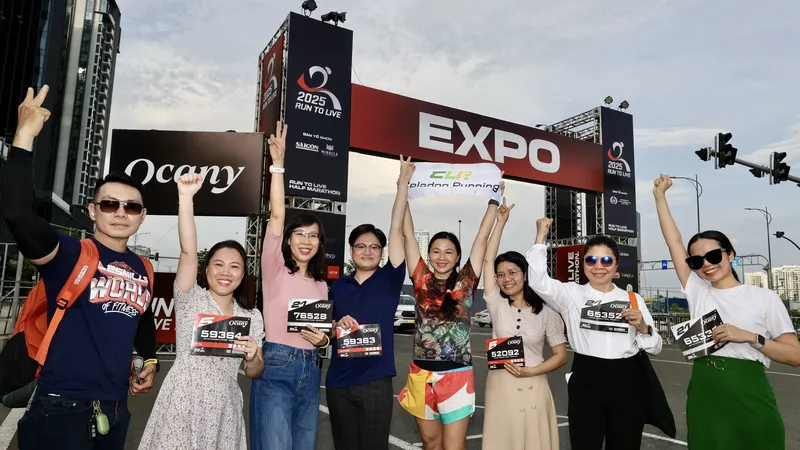 Run To Live 2025: Giải chạy nằm trong tốp 10.000 người tham dự tại TPHCM