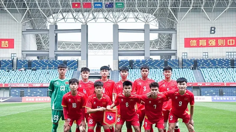 U16 Việt Nam chia tay giải giao hữu tại Trung Quốc bằng chiến thắng