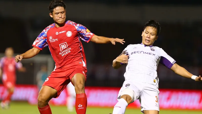 CLB TPHCM và Becamex Bình Dương sẽ tạo ra trận derby TPHCM từ mùa giải 2025-2026. ẢNH: DŨNG PHƯƠNG 