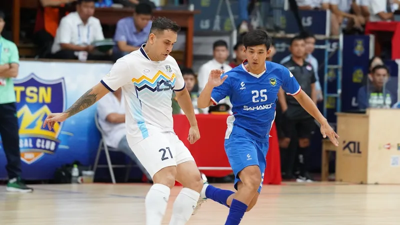 Thái Sơn Nam TPHCM và Sahako FC vẫn là hai lá cờ đầu của futsal TPHCM. ẢNH: ANH TRẦN 