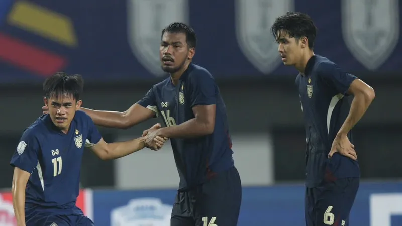 U23 Thái Lan đứng đầu bảng C tại Giải U23 Đông Nam Á 2025. ẢNH: FAT 