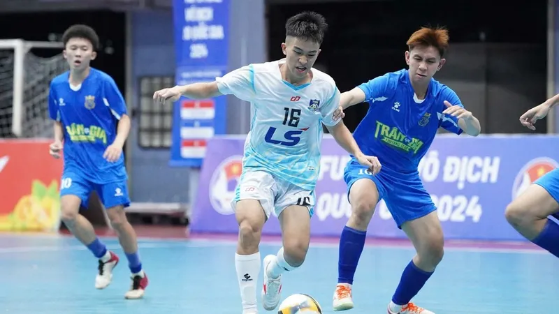 TPHCM tiếp tục đăng cai Giải Futsal U20 quốc gia. ẢNH: TÂM HÀ 