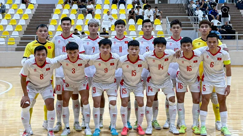 Đội tuyển futsal Việt Nam kết thúc giai đoạn chuẩn bị cho vòng loại Giải futsal châu Á 2026. ẢNH: ANH TRẦN 
