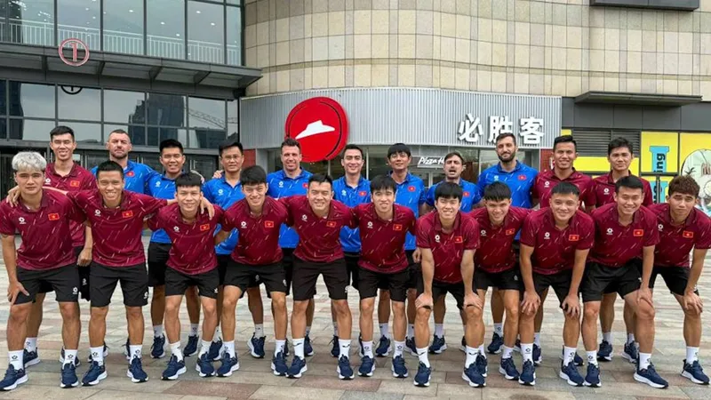 Đội tuyển futsal Việt Nam được tạo điều kiện tham quan, thư giãn tại Hàng Châu (Trung Quốc). ẢNH: ANH TRẦN 
