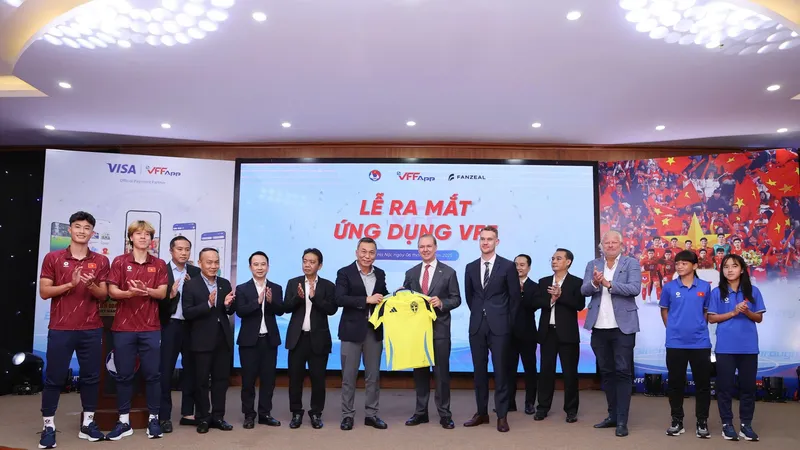 VFF App được kỳ vọng là nơi giao lưu trực tiếp giữa các đội tuyển Việt Nam với người hâm mộ. ẢNH: TÂM HÀ