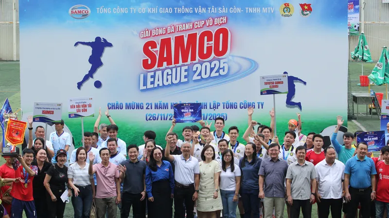 SAMCO League 2025 khép lại đầy đáng nhớ. ẢNH: TÂM HÀ