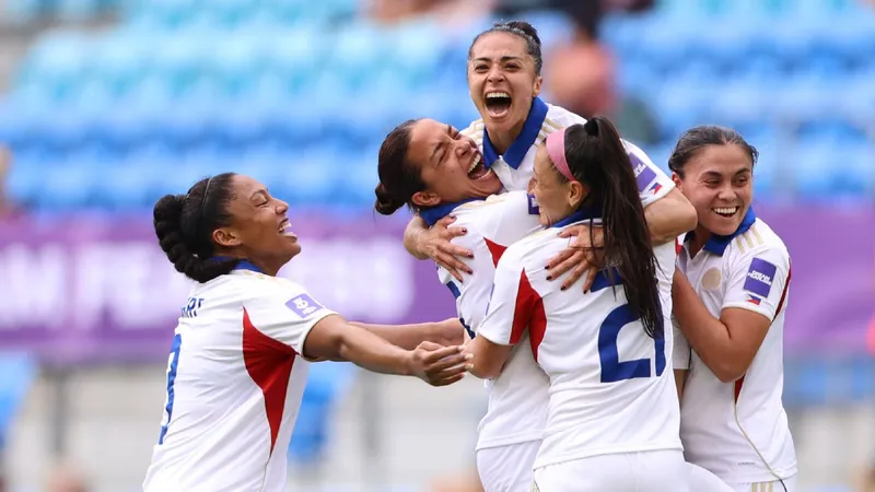 Philippines trở thành đại diện duy nhất đến từ Đông Nam Á giành vé dự World Cup nữ 2027. ẢNH: AFC 