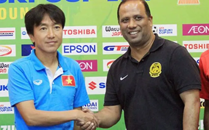 HLV Dollah Salleh từng dẫn dắt đội tuyển Malaysia vượt qua chủ nhà Việt Nam tại bán kết lượt về AFF Cup 2014