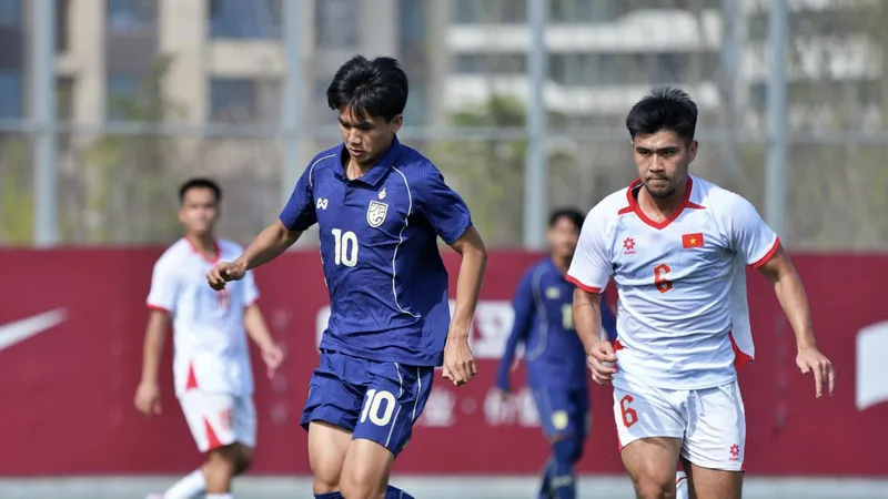 U23 Việt Nam đã rút ra nhiều bài học qua hai trận gặp U23 CHDCND Triều Tiên và U23 Thái Lan. ẢNH: FAT 