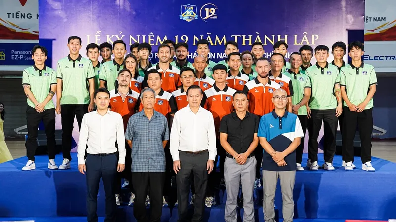 CLB futsal Thái Sơn Nam TPHCM khẳng định vị thế lá cờ đầu của futsal Việt Nam. ẢNH: NGUYỄN QUANG 