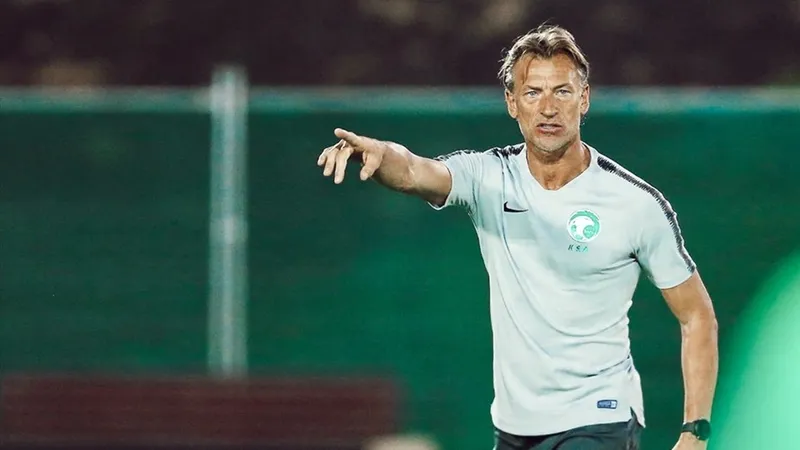 HLV Herve Renard thời điểm dẫn dắt Saudi Arabia
