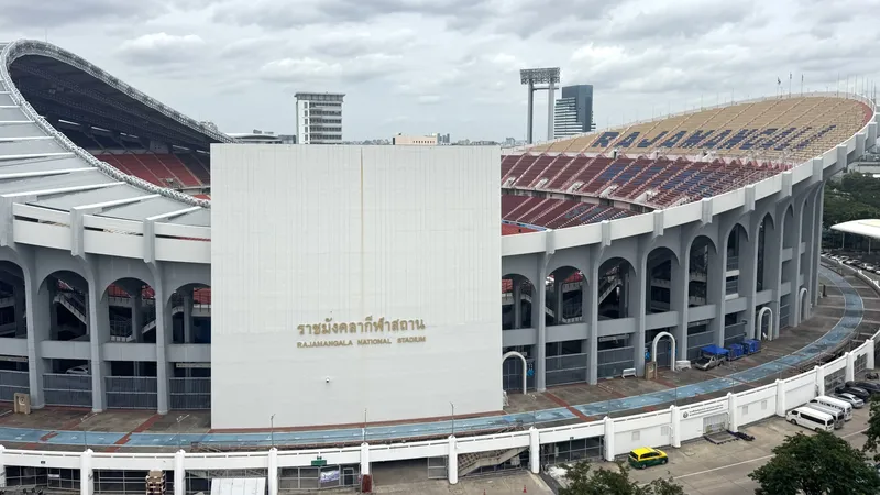 Sân Rajamangala sẵn sàng cho trận chung kết Thái Lan - Việt Nam