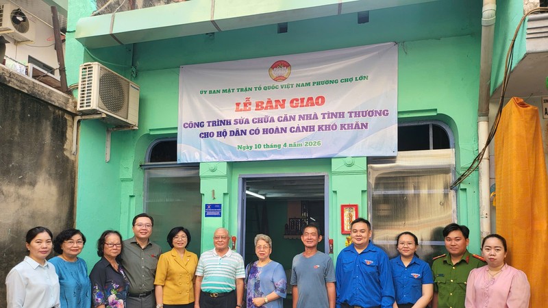 堤岸坊为华人家庭修缮温情屋