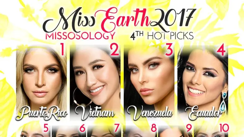 Hà Thu được dự đoán giành vương miện Miss Earth 2017