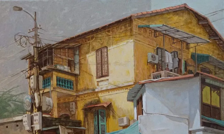 Triển lãm tranh trực tuyến “Gieo tổ ấm”