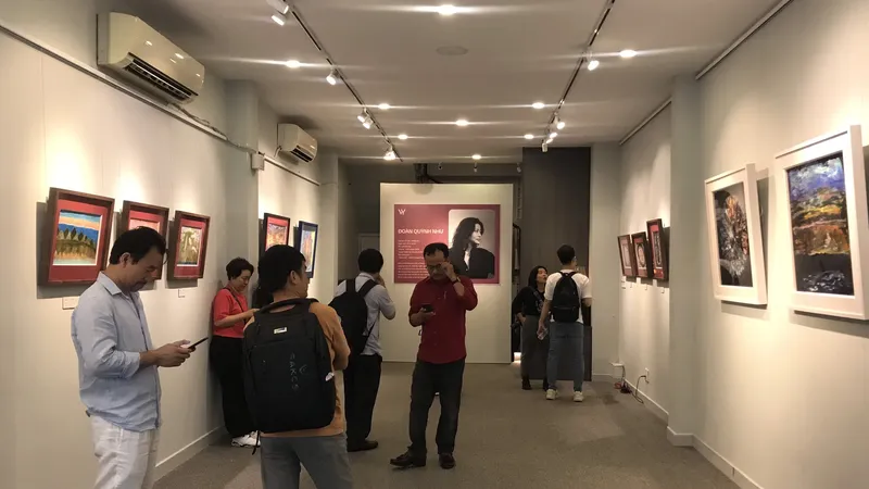 Triển lãm Khiêu vũ tới trập trùng của nghệ sĩ Đoàn Quỳnh Như