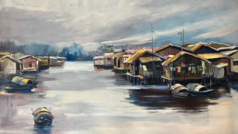 Triển lãm “Sứ giả hội hoạ” trưng bày tranh của cố hoạ sĩ Nguyễn Trí Minh