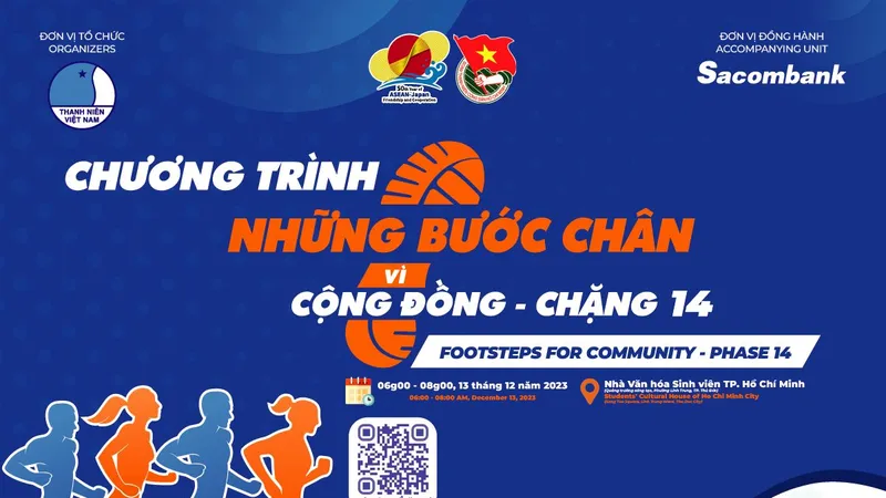 Sôi nổi những bước chân vì cộng đồng trong Festival Thanh niên ASEAN - Nhật Bản năm 2023