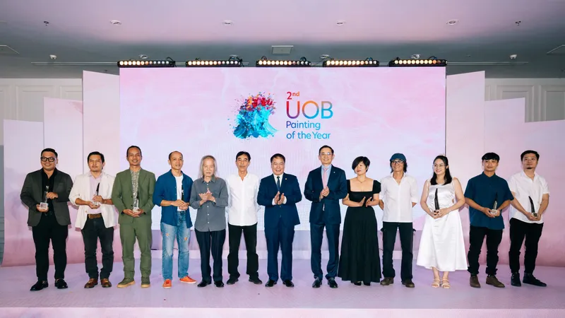 Chất liệu hội họa bản địa truyền tải câu chuyện môi trường và phát triển bền vững