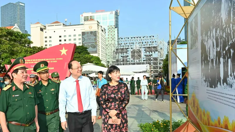 Triển lãm “Quân đội nhân dân Việt Nam - Tự hào 80 năm xây dựng, chiến đấu và trưởng thành”