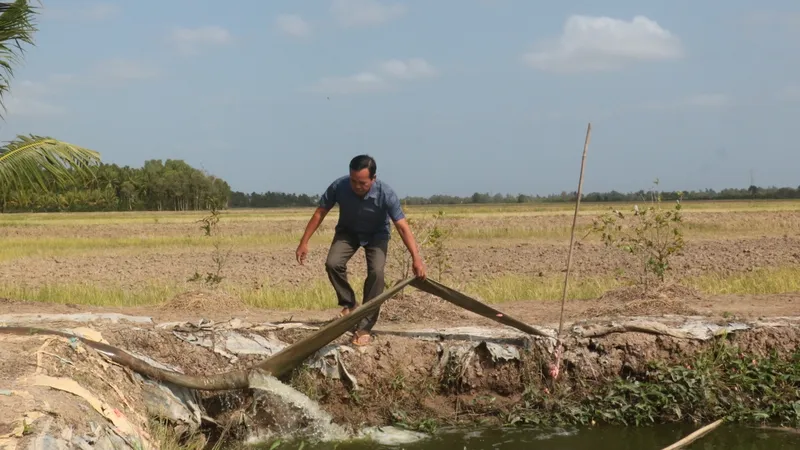 Chủ động cấp nước sinh hoạt cho người dân vùng ven biển trong tình huống EL Nino cực đoan 