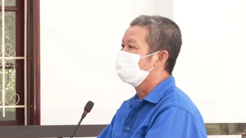 Bị cáo Võ Văn Việt tại tòa