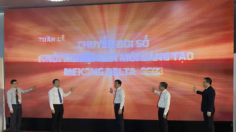 Khai mạc Tuần lễ Chuyển đổi số và Khởi nghiệp đổi mới sáng tạo - Mekong Delta 2023 