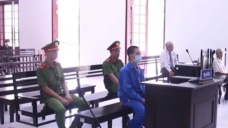 Bị cáo Trần Ngọc Quí tại phiên tòa