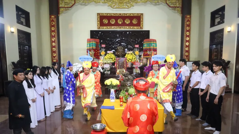Quang cảnh buổi lễ