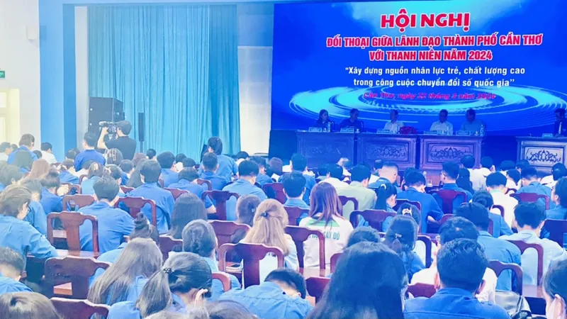 Quang cảnh buổi đối thoại