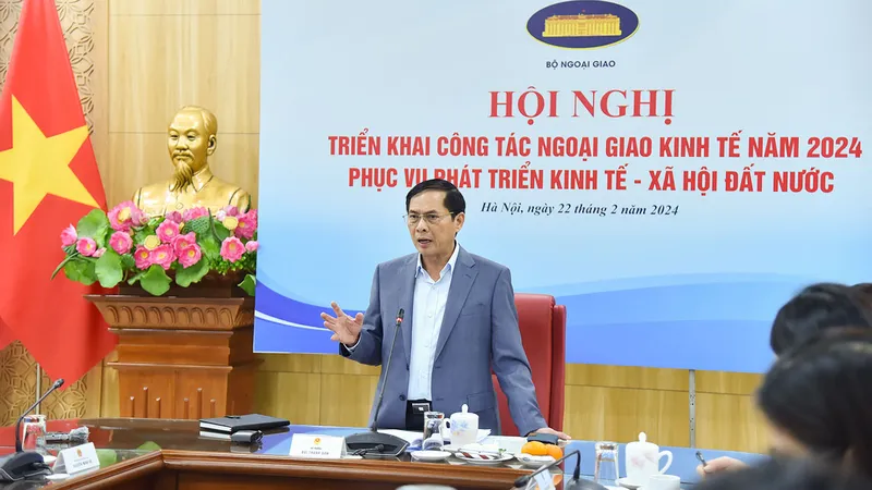 Ngoại giao kinh tế hướng trọng tâm đến công nghệ cao và chuyển đổi xanh