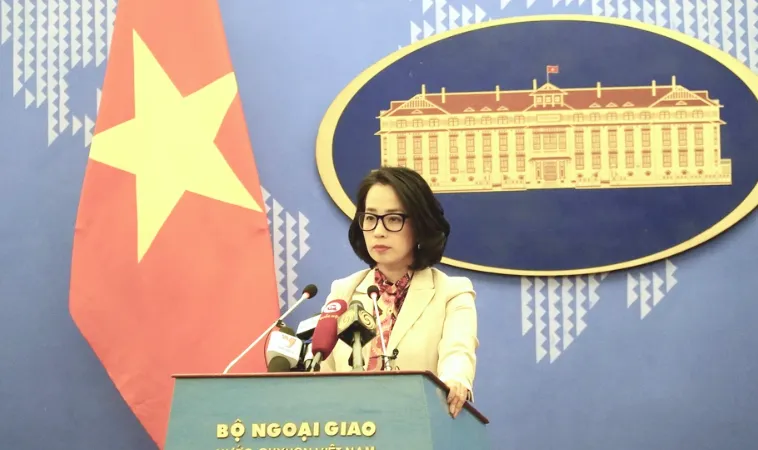 Phản đối Trung Quốc điều tàu hải cảnh đến khu vực bãi Tư Chính của Việt Nam