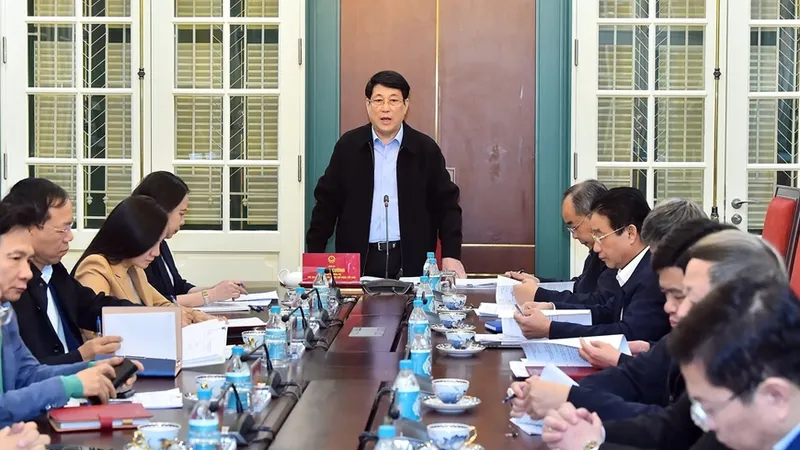 Chủ tịch nước làm việc với Văn phòng Chủ tịch nước về tinh gọn tổ chức bộ máy