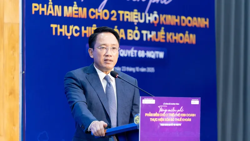 Miễn phí 3 tháng sử dụng phần mềm kế toán cho 2 triệu hộ kinh doanh khi bỏ thuế khoán