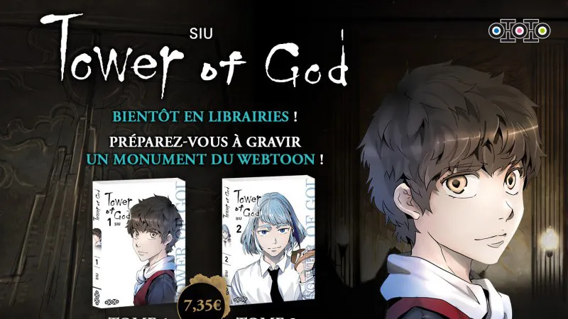 Tower of God phiên bản sách giấy của nhà xuất bản Ototo, Pháp