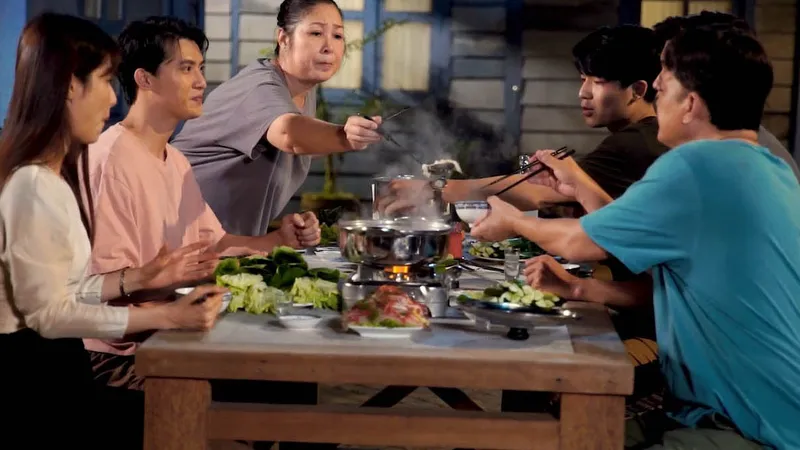 Giấc mơ của mẹ nối tiếp dòng phim về đề tài gia đình Ảnh: ĐPCC