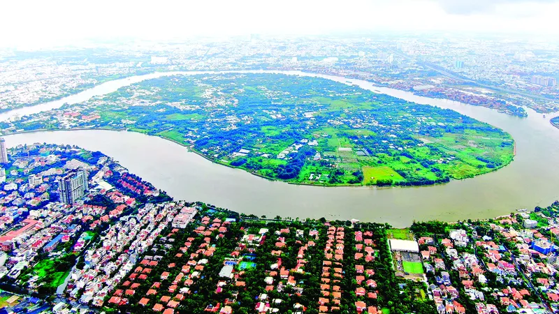 Dự án đô thị Bình Quới - Thanh Đa (TPHCM) bị treo ảnh hưởng đến hàng ngàn hộ dân. Ảnh: HOÀNG HÙNG