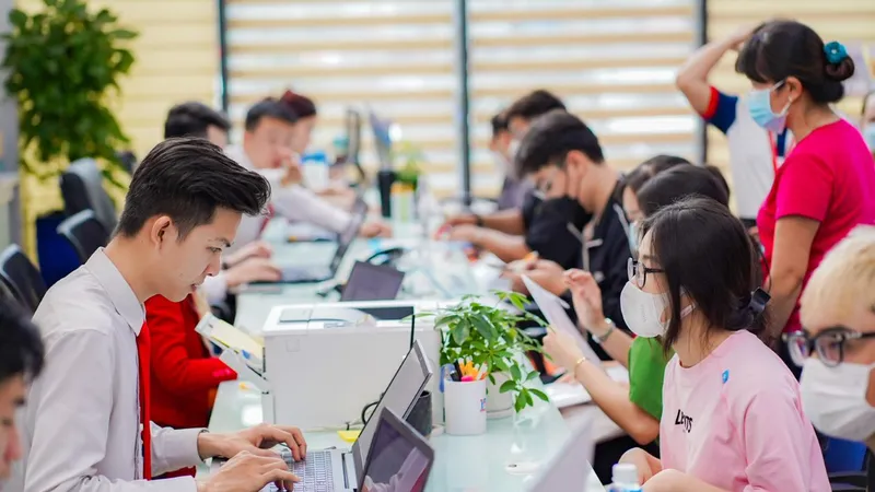 Thí sinh xét tuyển tại Trường ĐH Kinh tế Tài chính TPHCM