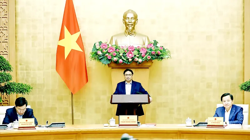 Thủ tướng Phạm Minh Chính chủ trì phiên họp Chính phủ thường kỳ tháng 11
