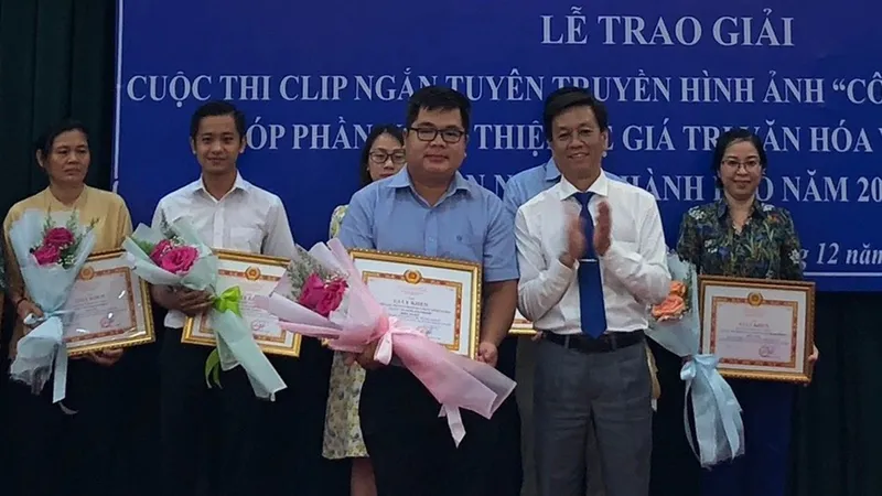 Các đơn vị đoạt giải Clip ngắn tuyên truyền hình ảnh “Công dân thành phố” lần thứ nhất - năm 2022