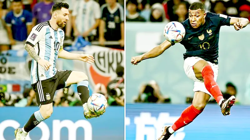Hai ngôi sao Messi (Argentina) và Mpape (Pháp), ai sẽ thắng ai?