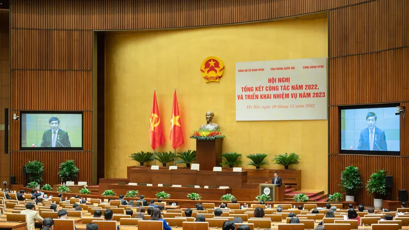 Văn phòng Quốc hội cần tiếp tục đổi mới, sáng tạo 