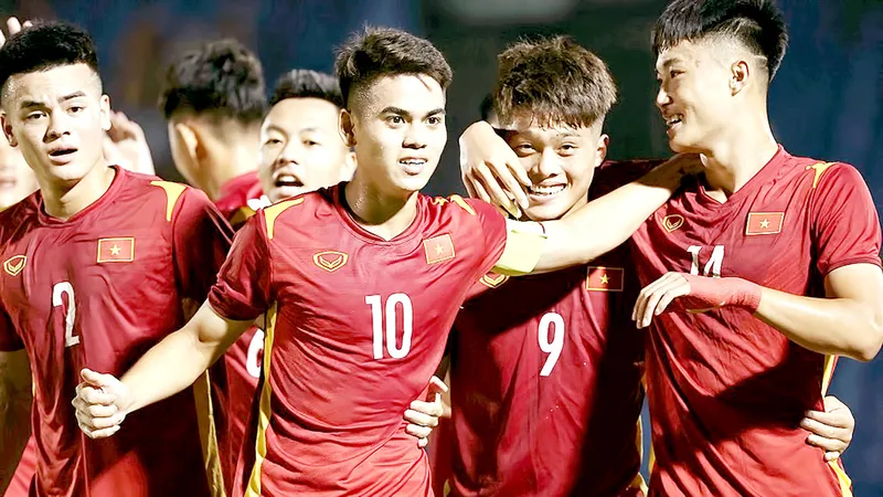 Kỳ vọng vào sự bùng nổ của các cầu thủ U20 Việt Nam ở trận ra quân Ảnh: THANH QUỐC