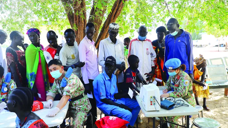 Tổ chức nhiều buổi khám, chữa bệnh miễn phí cho người dân tại Nam Sudan
